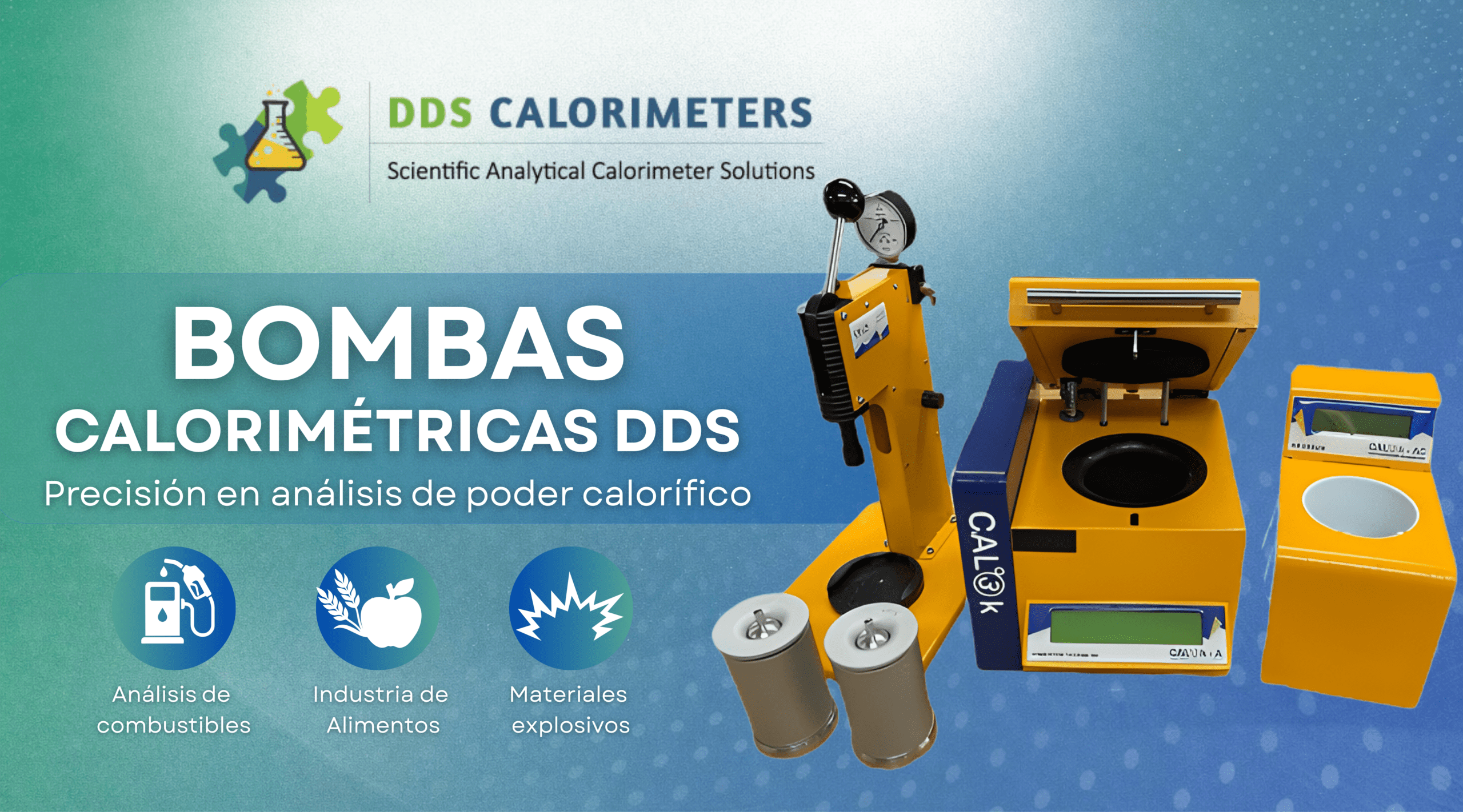 Bombas calorimétricas DDS